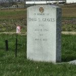 Patriot grave marker, Thomas Graves honored