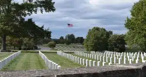 Camp Nelson cemetery, once an active recruiting station 1861